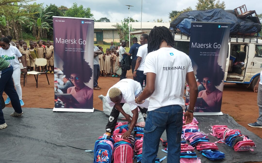 Projet « Éducation pour un avenir meilleur » avec Maersk Togo SA